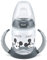 NUK First Choice Learner Cup Sippy Cup | 6-18 Months | Temperature Control | Leak-Proof Silicone Spout | Anti-Colic Vent | BPA-Free | 150ml | Disney Mickey Mouse (Grey)