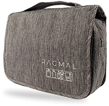 RAGMAL Trousse de Toilet Homme, Femme, Enfant avec Un Coffret Cadeau Surprise. Qualité Trousses Voyage avec Croche Suspendu, Portable et Résistant à l'eau.