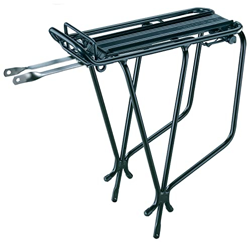 Topeak Unisex – Erwachsene MTX Super Tourist Tubular Rack Gepäckträger, Schwarz, 41 x 34 x 17 cm