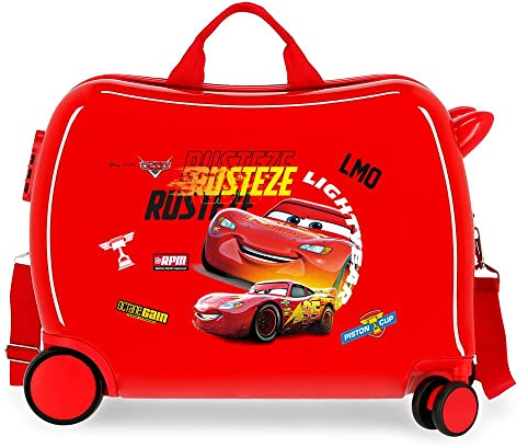 Disney Jungen Rusteze Lightyear Gepäck- Kindergepäck, Rot, única