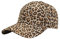 Damen Leoparden Muster Baseball Kappe Cap UV Sonnenhut Coole Mütze Sport Einstellbare Kappe Mütze für Outdoor Aktivitäten Baseballmütze