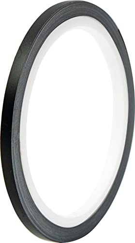 Dpm tapes - Selbstklebender Zierstreifen für Auto, Motorrad, Boot und Fahrrad, flexible PVC-Folie für Car Wrapping und Details, Mattschwarz, 5 mm x 10 m
