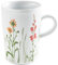 KAHLA Five Senses Wildblume Macchiato-Obertasse 0,35 l | Kaffeetasse mit Blumenmotiv aus Porzellan rot/gelb
