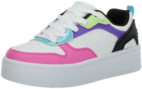 Skechers Corte di colore rosa, bianco, 37 EU