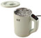 Heated Mug, Large Capacity Stainless Steel Kettle, Smart Touch Coffee Warmer, Accurate Temperature Control Health Cup (Color : Green, Size : 1.4L)