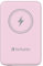 Charge 'n' Go Magnetic Wireless Power Bank 5000 Rosa