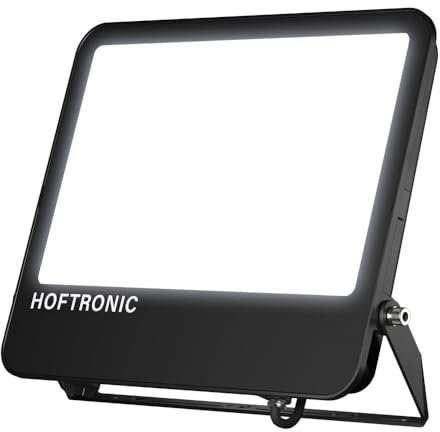 HOFTRONICâ„¢ - Luxor V2 - LED Strahler 160lm/W - Super Hell 200 Watt 32000 Lumen - IP65 Wasserdicht - 6500K Tageslichtweiß - UGR