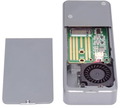 CY USB4.0 Type-C USB4 40Gbps vers PCI-E 4.0 X4 SSD NVME NGFF M-Key Enclosure USB-C 20Gbps ASM2464 Chipset