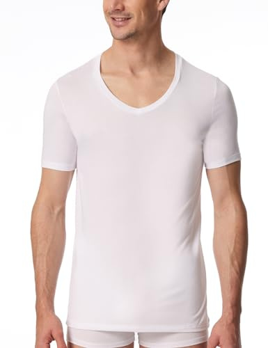 Schiesser Herren Unterhemd Shirt 1/2 V-Ausschnitt Premium Modal - 181531