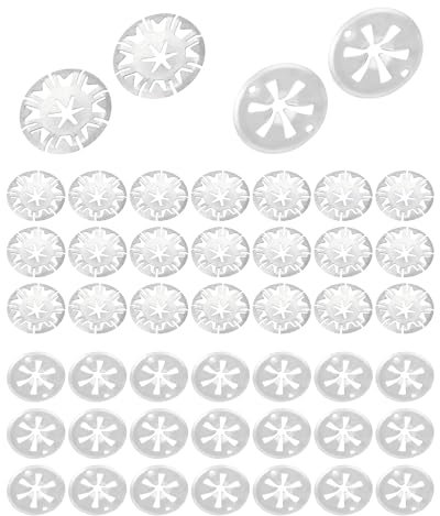 Flaconi Klemmscheiben Hitzeschutzblech der Auto,Hitzeschutzblech Reparatursatz,Star lock Metall Befestigung Hitzeblech Sicherungsscheiben,Sicherungsscheibe,Klemmscheiben für Verschiedene Autosos