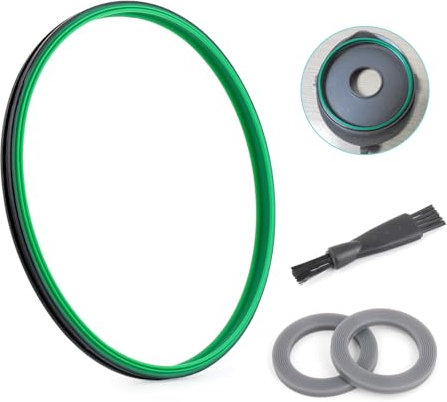 TGHongKy Joint Caoutchouc en Silicone pour Thermomix TM31 Couvercle du Pot Joint D'étanchéité pour Thermomix TM31,avec Brosse de Nettoyage
