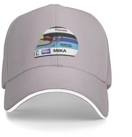 AIETPOIJ Basecap Mika Häkkinen Mütze Baseballmütze Militärmütze Mann Strandausflug Mütze weiblich Herren Geschenk