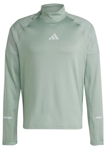 adidas Ultimate Hi Vis Reflective Half Zip Sweatshirt XL