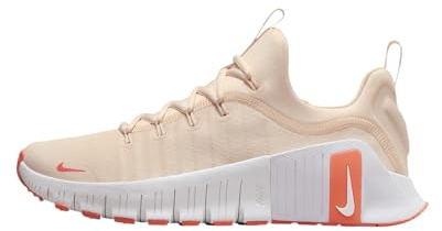Nike Women's Free Metcon 6 Workout Shoes, Guava Ice/Light Wild Mango/White, 10.5 UK