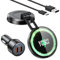 YOSH Mag-Safe Car Charger Mount, 15W Charging Dashboard Wireless iPhone Car Charger, Magnetic Phone Holder with 36W Adapter for iPhone 16/15/14/13/12 Series & All Phones with Mag-Safe Ring