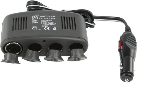 HQ P.SUP.CARSPL4 Steckdose (4-Fach, 12 Volt, USB)