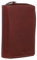 Gusti Cuir Studio - Portefeuille en Cuir „Maddox“ Porte-Monnaie Porte-Cartes Homme ou Unisexe Marron foncé 2A61-22-6