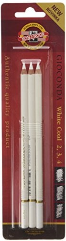 KOH-I-NOOR Bleistift, Kohle, 3 Stück