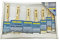 Toolzone 100% Polyester Bristle 7 Piece Paint Brush Set - 1, 1.5, 2, 2 (Angled), 2.5, 3 (Varnish), 4