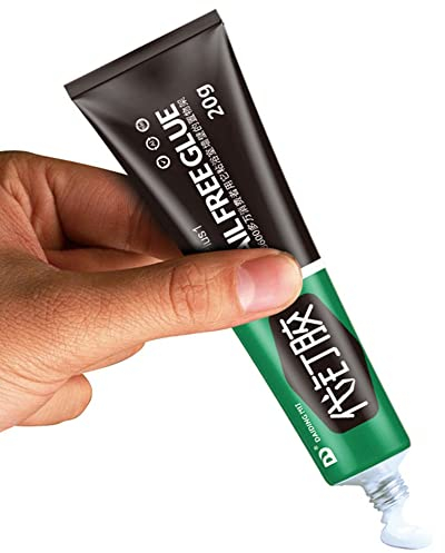 Super Glue Tubes, No More Nails Multi-Function Glues Quick Dry Waterproof Extra Strong Adhesive Glue for Various Materials White Instant Repair Plastic Wood Glass Metal Ceramic DIY Fixed Bracket