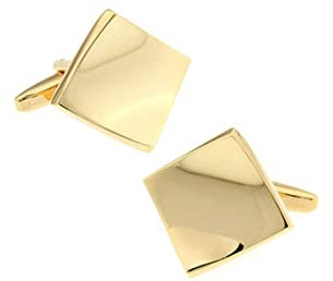 Manschettenknöpfe Herren Vergoldet, Manschettenknöpfe Hochzeit Bräutigam Gold Cufflinks Geometrisch Schmuck Geschenk