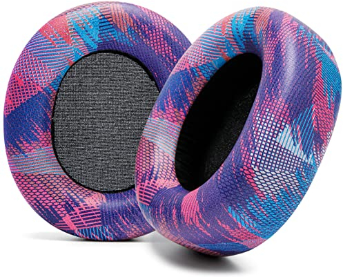 WC Verbesserte Ersatz-Ohrpolster für Steelseries Arctis Nova Pro Wireless, hergestellt von Wicked Cushions | Verbesserte Haltbarkeit, Dicke, weicheres Leder und Schallisolierung | Speed Racer