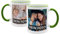 PhotoFancy® - Fototasse beidseitig Bedruckt - Personalisierte Tasse mit eigenen Fotos selbst gestalten - Grün