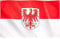 Runesol Brandenburg Flagge für Balkon, 91x152cm große Fahne, Landesflagge Brandenburgs mit 4 Ösen, Premium-Flaggen für drinnen und draußen, satte Farben