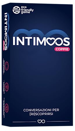 ATM Gaming Intimoos Paarspiel - Gesellschaftsspiel für Paare - 180 Karten - Geschenk für ihn & sie - Ab 14 Jahren