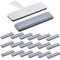 DXLing 20 Pezzi Scivoli per Mobili Autoadesivi 70 x 19 mm Rettangolare Piedini per mobili autoadesivo in Teflon PTFE Scivoli per Tappeti Autoadesivi Set di Pattini Slittanti per Spostare Mobili