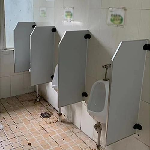 LXURY Wandmontierter Urinal-trennwand, Urinal-sichtschutz, Toiletten-trennwand, Geeignet für Schulen und Öffentliche Plätze