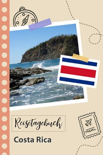 Reisetagebuch zum Ausfüllen - Costa Rica: Ein lustiger Reisetagebuch zum selberschreiben für Ihre Reise nach Costa Rica für Paare, Männer und Frauen mit Anregungen und Checklisten.