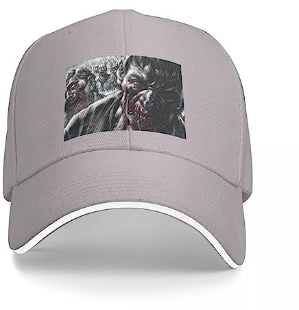 OAKITA Basecap Zombie Horde Baseballmütze Teehüte Schutzhelm Damen Mütze Herren