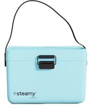 Steamy Classy 12, Frigoriferi portatile passivo, 12 Litri, Cielo blu
