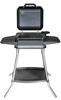 Unold 58585 Barbecue Stand-Tischgrill Jimmy- Schwarz, 2800W, Temperaturen bis zu 300°C, Entnehmbare antihaftbeschichtete Grillplatte, Wind- und Spritzschutz, spülmaschinengeeignet, Elektrogrill, BBQ
