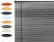 Lister Cartwright 25mm PVC Venetian Blinds Windows Blind Easy Fit Child Safety Included (Dark Grey, 180 cm Width x 160 cm Drop)
