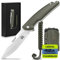 Wolfgangs NIGRUM Zweihandmesser Klappmesser aus feinstem D2 Stahl - Legales Taschenmesser Klappmesser - Rebustes Outdoor Messer Survival - Klappmesser Outdoor inkl. Kydex Holster