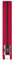 Playwell Martial Arts Baumwollgürtel mit schwarzen Streifen – (Karate, Judo Taekwondo), Roter Gürtel mit schwarzen Streifen, 220cm