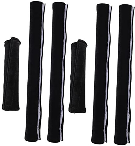 Gadpiparty Set Di 6 Maniglie Per Elettrodomestici Da Cucina Nere Decorative Antimacchia Per Frigorifero E Forno