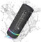 Decibelvibe Tnz Sleek 8 - Enceinte Portable Bluetooth, Étanche IP66, Son Puissant de 30W, Basses Profondes, Bluetooth 5.3, 25H d'Autonomie, Couplage Steréo, Lumières RGB (Noir)