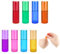 Shirene Rollerball Bottles,8 Pcs 5ml Roller ball Bottles Glass Roller on Bottles with Roller Ball Refillable Essential Oil Roller Bottles Perfect for Aromatherapy,Essential Oils,Fragrance