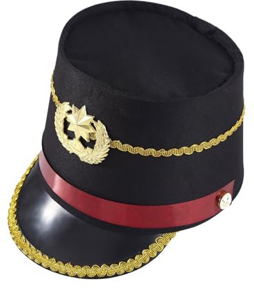 Vintage Drum Majors Hut Halloween Erwachsene Soldat Vintage Hut Party Honor Guard Hut Show Top Erwachsene Cosplay Party Hut