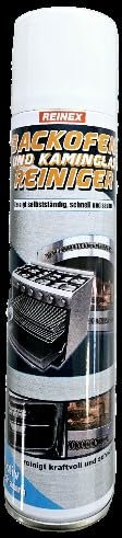 Backofen- und Kaminglasreiniger, 400 ml, Aktivschaum-Spray zur selbstständigen Reinigung