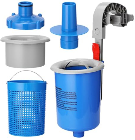 Einhänge Pool Skimmer Für Aufstellpool,oberflächen Poolskimmer,schwimmend Oberflächenskimmer Pool,Automatischer Laubabscheiderkorb,Wasserreinigungsset,Ersatzteile Für Automatische Schmutzentfernung