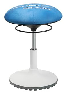 TOPSTAR Living Chair Move Kids höhenverstellbarer Kinderhocker mit drehbarem Sitz, Sitzhöhe von 39-47 cm, Muster Sportscar