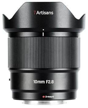 7ARTISANS AF 10mm F2.8 APS-C Autofokus Weitwinkel Objektiv, Kompatibel Mit Spiegellosen Fuji X-Mount-Kameras, Kompakt Für Landschafts-, Architektur-, Porträt-, Innen- Und Kreativfotografie