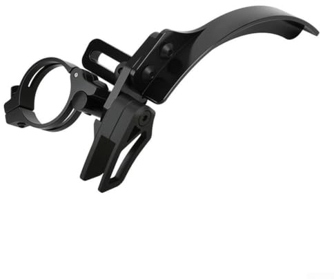 Kettenschutz für 31,8 mm Sattelstützen-Fahrräder, um das Herunterfallen der Kette zu minimieren und zu verhindern, dass die Hose mit dem Antriebsstrang in Berührung kommt (schwarz)