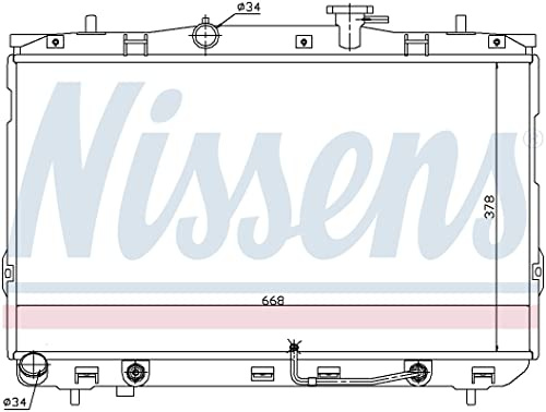 NISSENS Kühler, Motorkühlung 67489