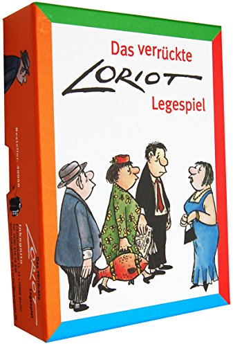 Inkognito Loriot Legespiel/Gedächtnisspiel 13 x 9,5 x 3 cm • 40050 ''Das verrückte Loriot-Legespiel'' • Games • Spiele