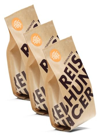 REISHUNGER Kleb Reis – 3 x 3 kg | Echter asiatischer Kleb Reis – fein-süßliches Aroma